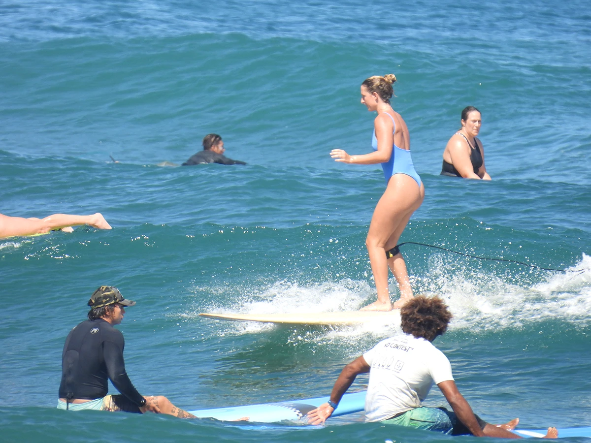 surfing in Hawaii
