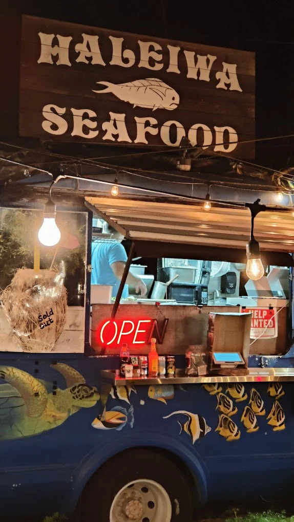 Seafood in Haleiwa