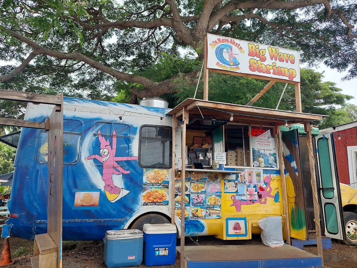 Seafood in Haleiwa